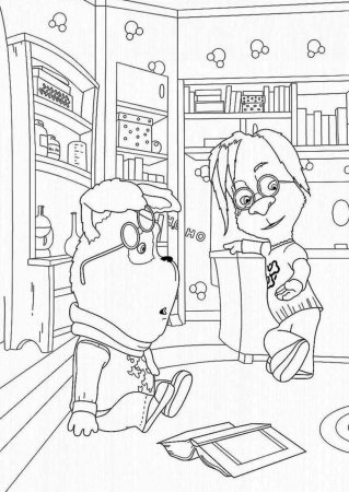 Раскраски для детей из мультика Барбоскины