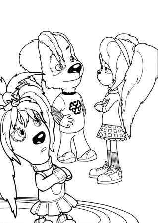 Раскраска Барбоскины малыш