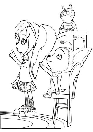 Раскраска Барбоскины дружок