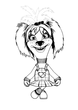 Раскраска "Барбоскины "