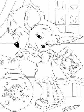 Раскраска Барбоскины Тимоха