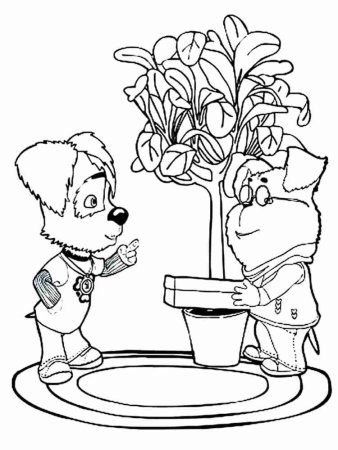 Раскраска Барбоскины Лиза