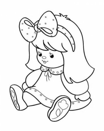 Раскраска для девочек 3 года