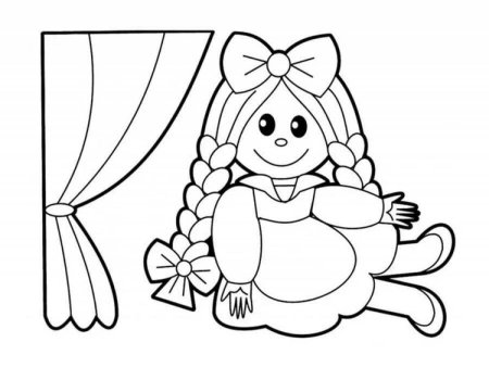 Раскраски для малышей девочек