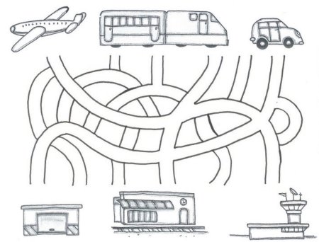 Наземный транспорт задания для дошкольников
