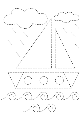 Пунктир для дошкольников