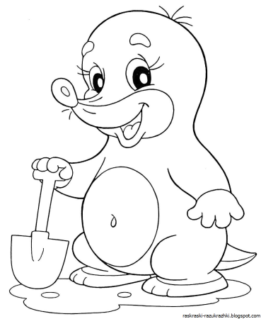 Раскраски для садика