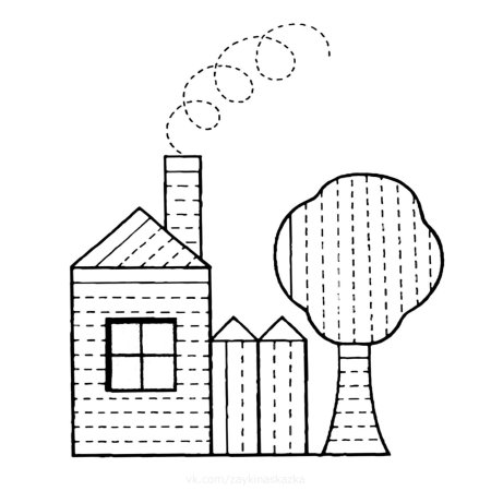 Штриховка для дошкольников