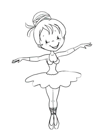 Раскраска акробаты в цирке