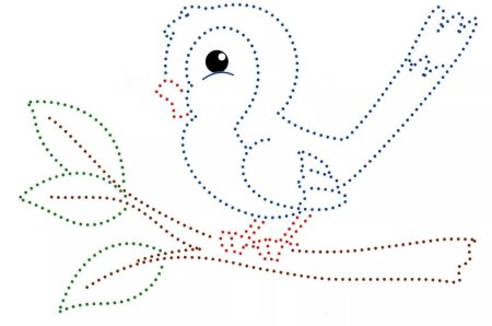Рисование по контуру для детей