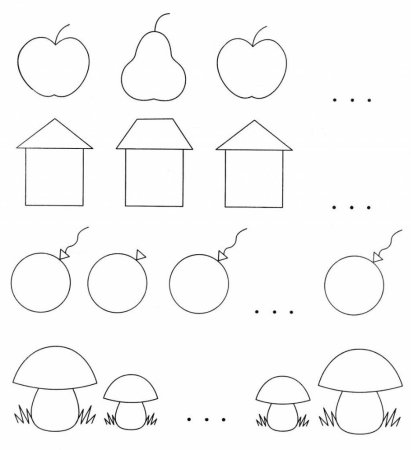 Задания на логику для дошкольников 3-4 лет