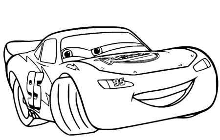 Lightning MCQUEEN Coloring cars 3