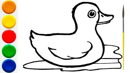 Уточка для детей младшей группы