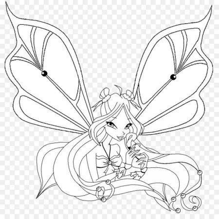 Феи Винкс Беливикс Флора раскраски