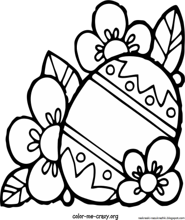 Раскраски к Пасхе для дошкольников