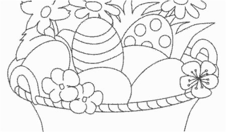 Раскраска Пасха для малышей