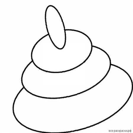 Юла раскраска для детей