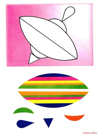 Пирамидка раскраска для детей