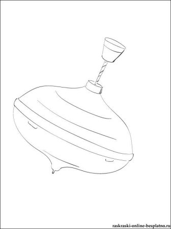 Раскраска для малышей. Игрушки