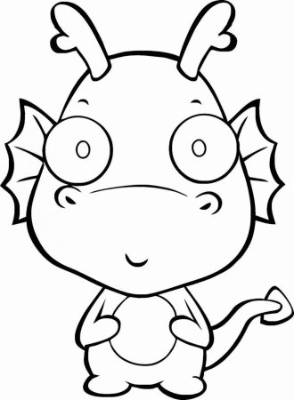 Дракончики раскраска для детей