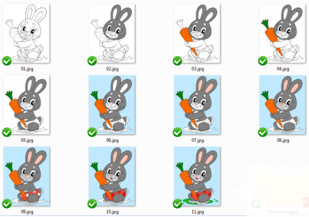 Интерактивная раскраска для детей