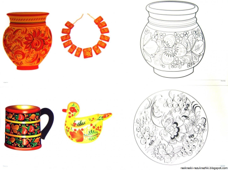 Роспись посуды для детей