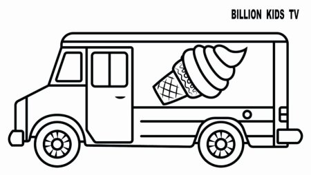 Раскраска фургон