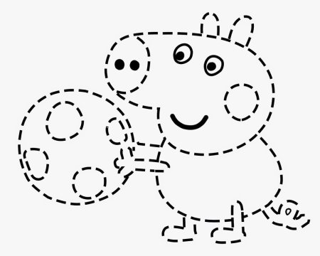 Рисование по точкам для малышей