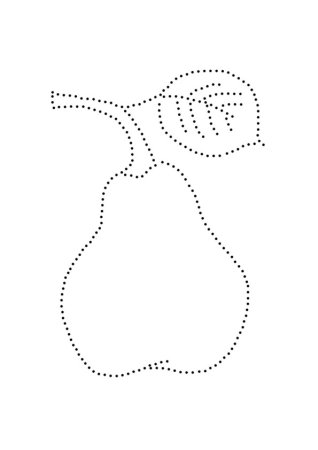 Рисование по контуру для детей