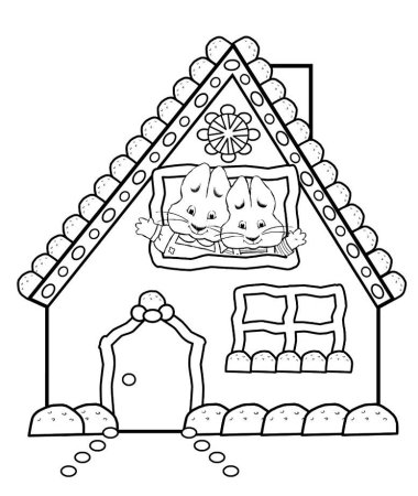 Коза Дереза раскраска