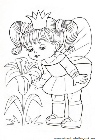 Раскраска Шарлотта Земляничка