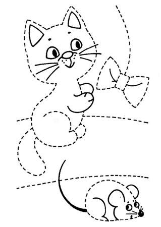 Обводилки для малышей 3-4 года