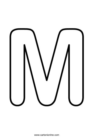 Буква м маленькая