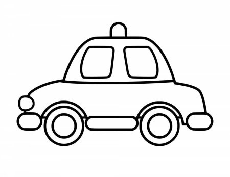 Трафареты машинок для детей