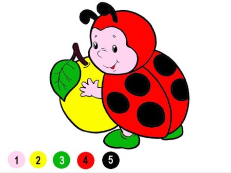 Божья коровка для детей 5 - 6 лет