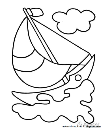 Раскраски для детей 3-4 лет