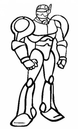 Раскраски. Роботы