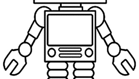 Раскраска роботов Мехмонов