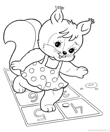 Раскраски для садика