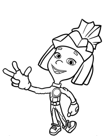 Симка Верта шпуля раскраска