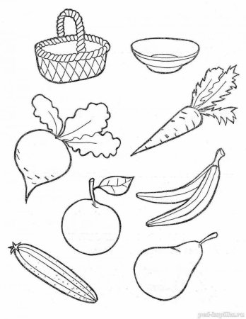 Фрукты задания для дошкольников
