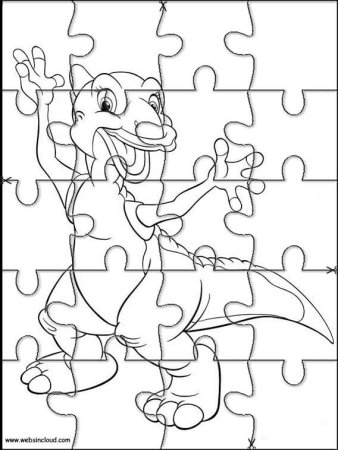 Пазлы для детей черно белые