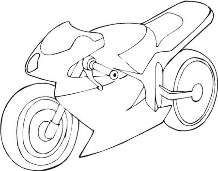 Раскраска. Мотоциклы