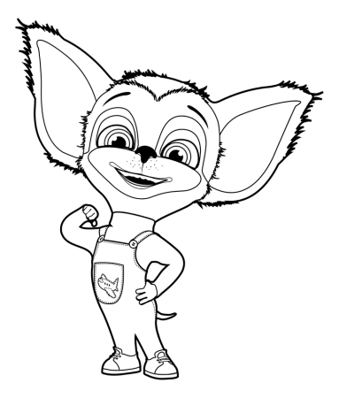 Раскраска Барбоскины малыш