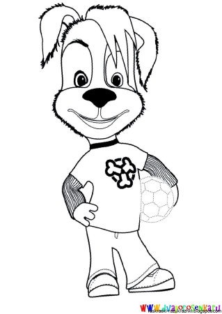 Раскраска Барбоскины дружок