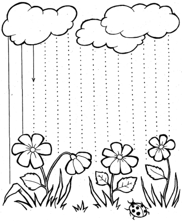 Облачко раскраска