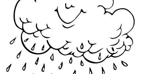 Раскраска явления природы для детей