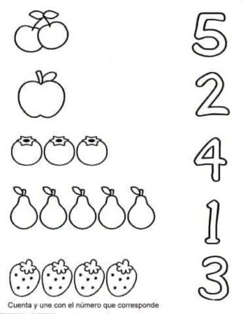 Задания на счет для детей 3-4 лет