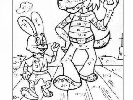 Раскраска математика