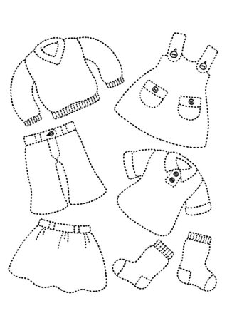 Одежда по точкам для детей